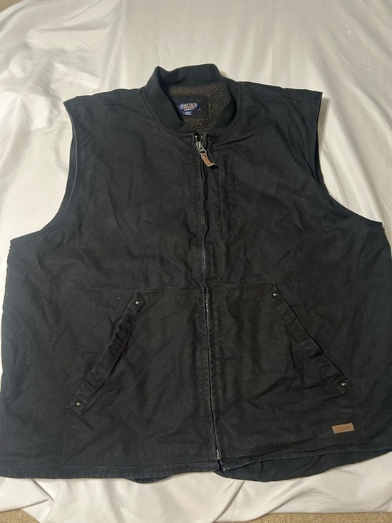 Smith’s Workwear Other - Men’s Smith’s Workwear Sherpa Lined Black Vest Sz 3XB Utility Gorpcore